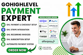 ghl payment ghl checkout ghl stripe setup ghl recurring invoice ghl subscription
