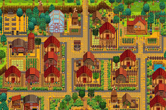 create pixel tileset, autotile, retro tilemap, game asset for your indie game