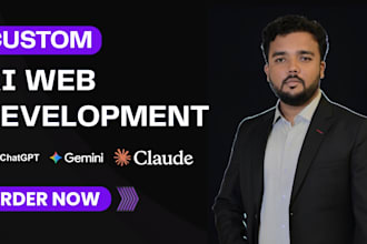 build a custom ai web app with chatgpt, claude and gemini