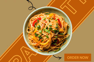 design restaurant social media posts in canva