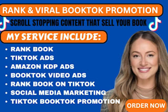 promote your book on booktok tiktok and boost book visibility