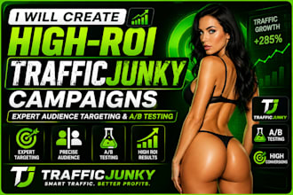 create high ROI trafficjunky campaigns with expert audience and ab testing
