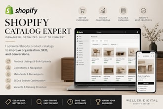 optimize your shopify product catalog for SEO and conversions