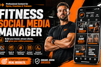 manage social media marketing for gyms fitness coaches and personal trainers