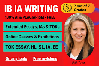 expertly do ib extended essays and ib ias for sl and hl