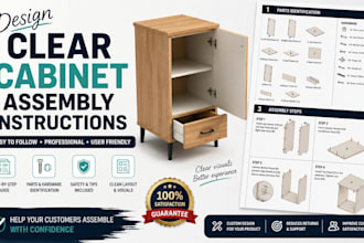 design clear cabinet assembly instructions