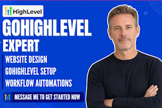 ghl automation setup, gohighlevel automation expert, ghl website design
