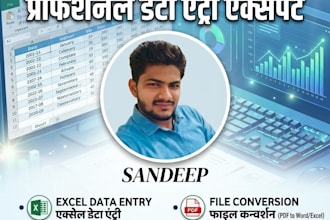 do urgent excel data entry copy paste