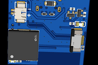 design easyeda pcb, schematic, gerber, bom, cpl for jlcpcb assembly