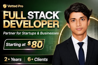 develop a website according to your requirements