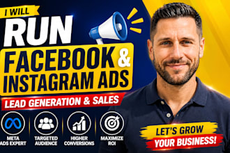 run facebook ads, campaign, fb ads manager, instagram ads, lead generation, meta