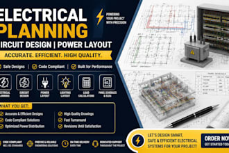 electrical planning circuit design power layout accurate efficient high quality