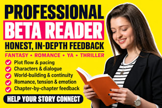 beta read fantasy beta reader romance ya novel beta reader thriller beta reader