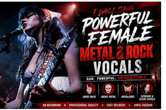 female rock singer heavy metal singer hard rock vocalist scream metal vocalist