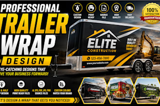 design professional trailer wrap graphics
