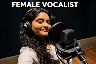 be your female vocalist, female singer, pop vocalist, edm singer, songwriter
