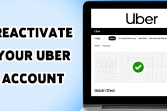 help you to reactivate your deactivated uber eats and amazon flex account