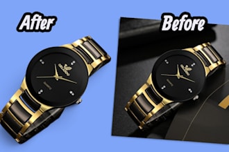 do ecommerce photo editing and background removal in 24 hours