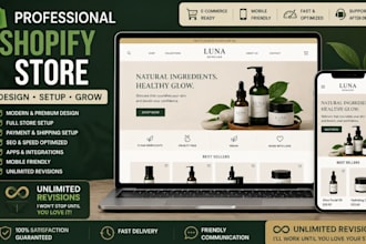 build a premium shopify website