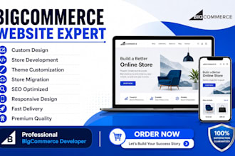 develop bigcommerce website store design bigcommerce website development expert
