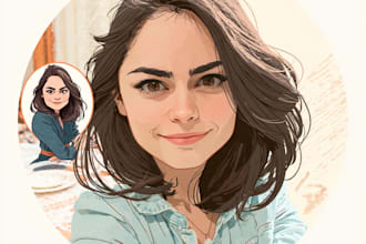 draw vector art portrait face, vehicle