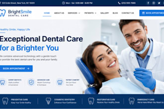 build wix orthodontic website braces invisalign dentist appointment booking site