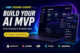 be your vibe coding expert using antigravity, lovable, and v0 for ai mvp