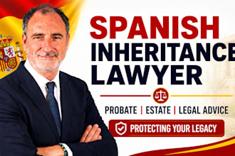 be your spanish inheritance lawyer for probate and estate legal advice