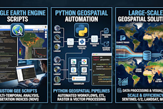 write gee scripts and python gis automation pipelines
