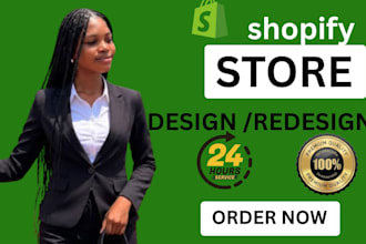 create a modern shopify fashion boutique and clothing store