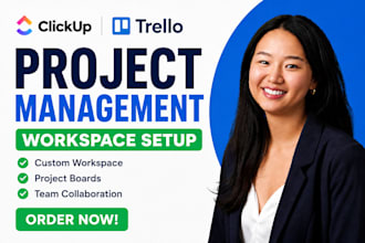 do clickup project management trello automation clickup workflow clickup expert