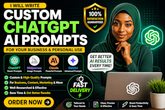 write custom chatgpt prompts for your business