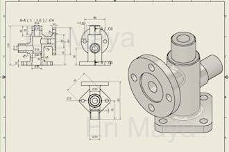 create inventor parts, assemblies and drawings