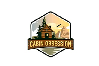 design professional cabin obsessions logo