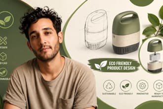 sustainable product design, eco friendly cad, green product development expert