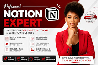 custom notion template, notion dashboard, notion website, notion consultation