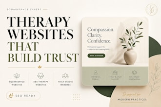 design squarespace therapy website aba therapy website squarespace yoga website