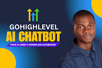 gohighlevel ai chatbot go high level voice ai agent chat bot workflow