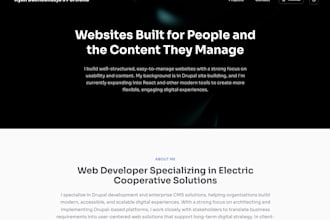 create custom drupal websites with modern web standards