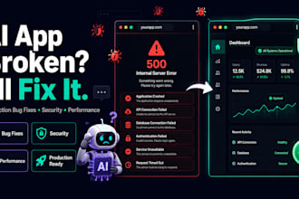 debug and stabilize your ai generated vibe coded web app