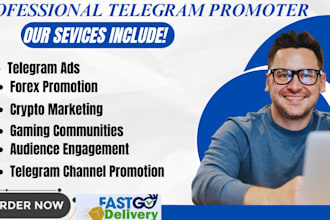 do telegram promotion, telegram marketing, and channel promotion