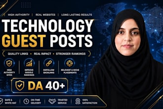build dofollow backlinks via tech guest posts to rank your sites