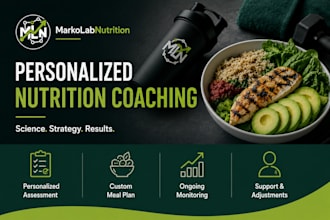 create a personalized nutrition and meal plan