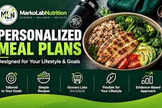 create a personalized meal plan for your lifestyle and goals