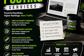 do guest posting on 50 da site or the sites of your selection