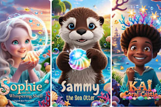 illustrate children story book illustration, children story, picture book,