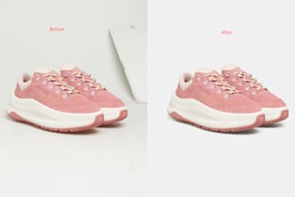 create realistic product shadow