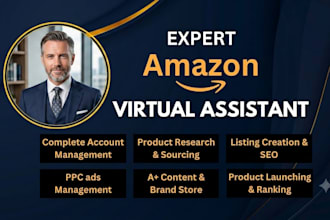 be your amazon virtual assistant for private label and amazon fba specialist