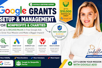 set up and manage google ad grants for nonprofits
