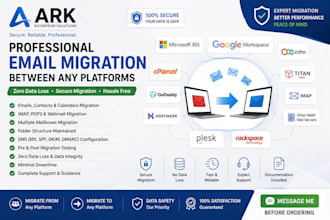 migrate emails between microsoft 365 google workspace zoho and imap